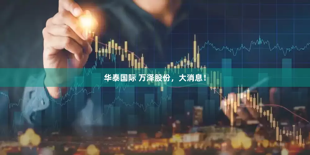 华泰国际 万泽股份，大消息！